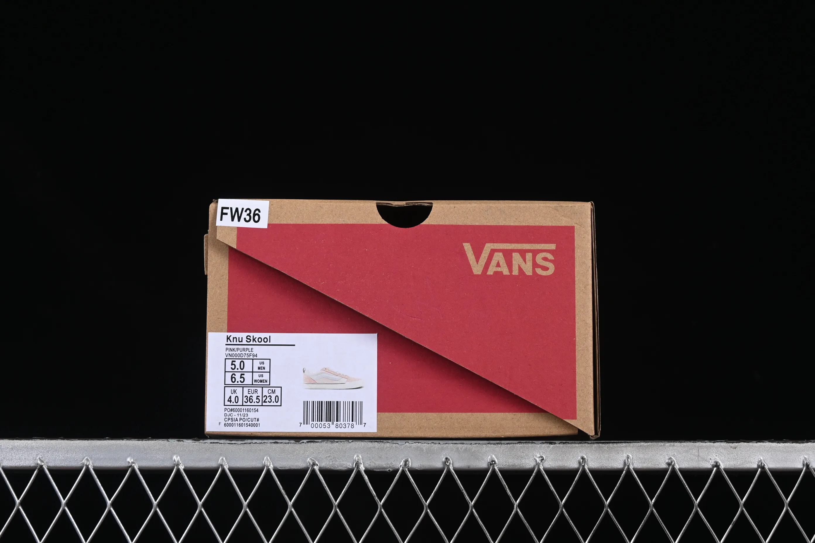 All categories Vans Vans series Vans Low Vans Knu Skool Vans low-top retro casual fat bread shoes VN000D75F94